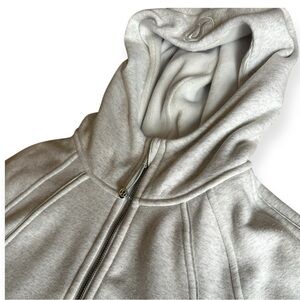 Gray Zip-Up Hoodie